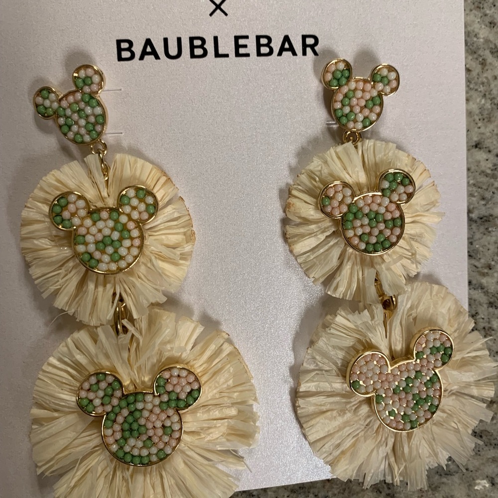 Disney collection Minnie Mouse Baublebar earrings